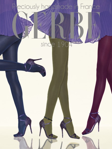 Gerbe Edle Strumpfhose mit dezentem Satin-Glanz Nymphéa