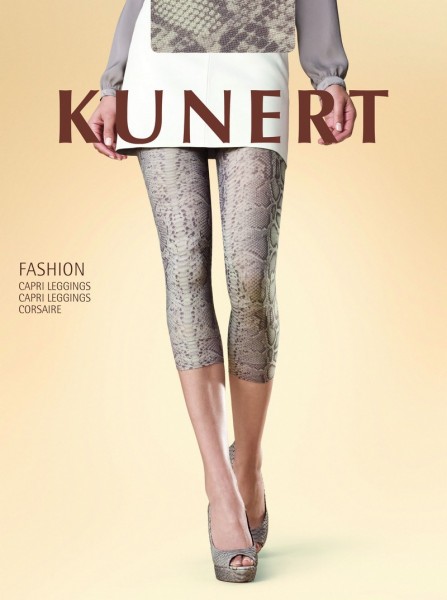Capri-Leggings mit angesagtem Python-Druck Snake von KUNERT