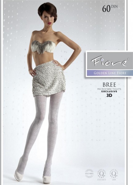 Fiore Blickdichte, durchgehend gemusterte Strumpfhose Bree von Fiore