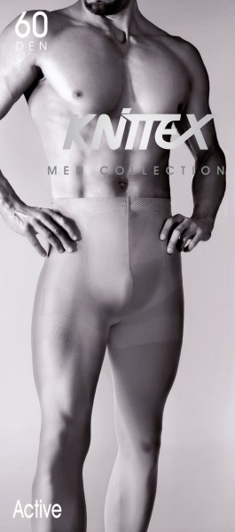 Knittex Blickdichte Strumpfhosen fuer Maenner Active 60 DEN von Knittex