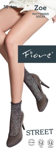 Fiore Soeckchen mit durchgehendem Muster Zoe 30 DEN