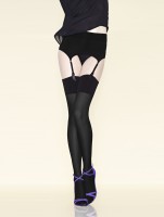 Gerbe Semi-blickdichte Strapsstrümpfe mit Massage-Effekt Sensitive 30 DEN Gerbe Semi-blickdichte Strapsstrümpfe mit Massage-Effekt Sensitive 30 DEN