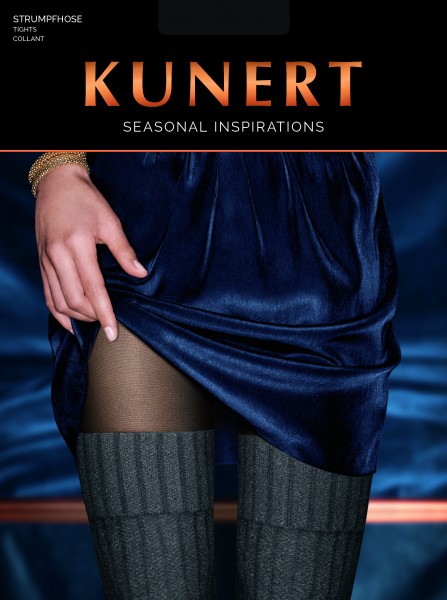 Kunert Melange Fairytale - Strumpfhose mit eleganter Overknee-Optik