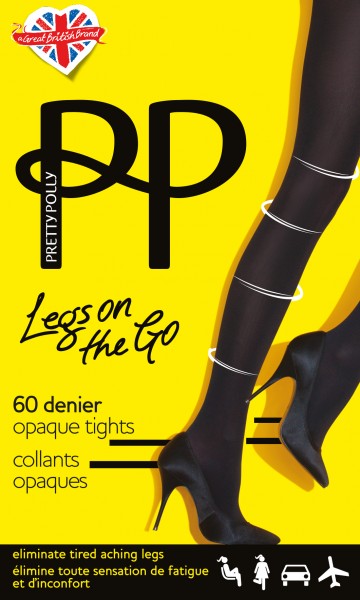 Pretty Polly Legs on the Go - Blickdichte Strumpfhose mit leichter Stützwirkung