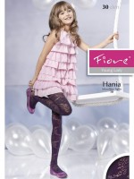 Fiore KinderStrumpfhose mit blumigem 3D-Muster Hania 40 DEN Fiore KinderStrumpfhose mit blumigem 3D-Muster Hania 40 DEN