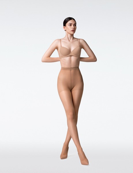 GIULIA Like 20 - Klassische Feinstrumpfhose mit verstärktem Höschenteil