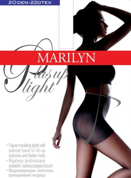 Marilyn Figurformende Strumpfhose Plus Up Light 20 DEN