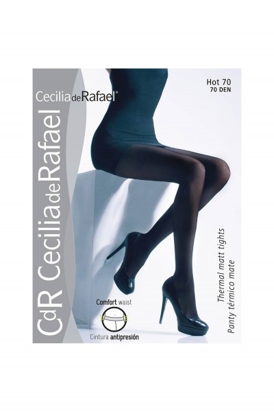 Cecilia de Rafael Hot - Blickdichte warme Strumpfhose