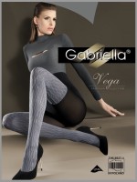 Gemusterte Strumpfhose in angesagtem Overknee-Look Vega von Gabriella Gemusterte Strumpfhose in angesagtem Overknee-Look Vega von Gabriella