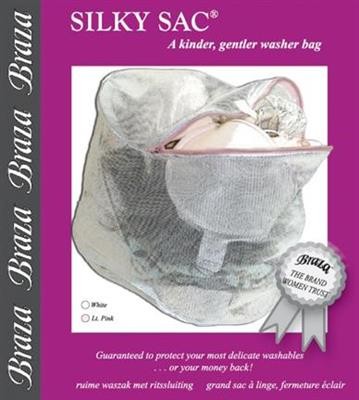 SILKY SAC Grosser Wäschebeutel mit Reissverschluss