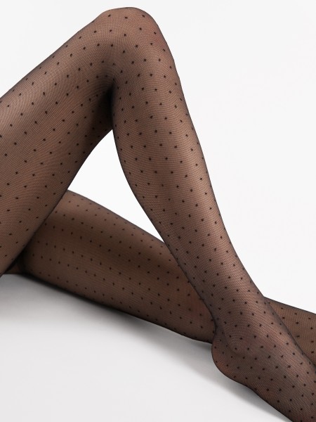 Fiore Dezire - Feinstrumpfhose mit Punktmuster