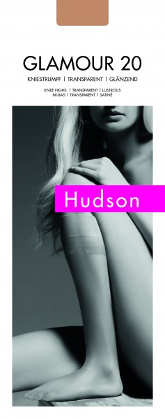 Hudson Glamour 20 - Glänzende Kniestrümpfe