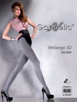 Gabriella Melierte blickdichte Strumpfhose Melange, 100 den Gabriella Melierte blickdichte Strumpfhose Melange, 100 den