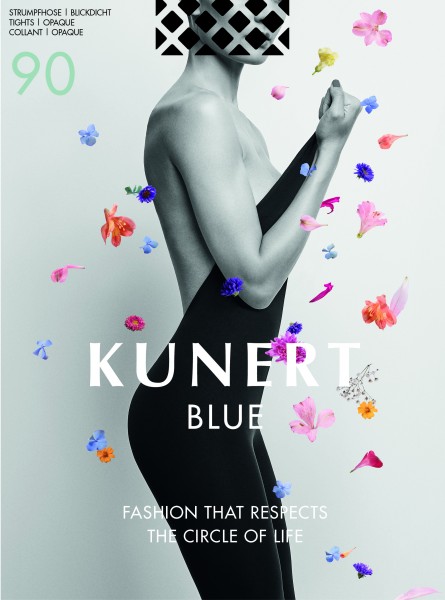 Kunert Blue 90 - Blickdichte Feinstrumpfhose aus abbaubarem Material