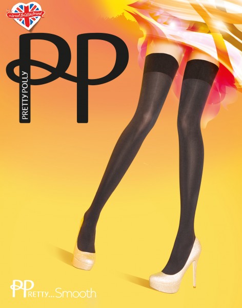 Blickdichte halterlose Strümpfe Pretty...Smooth von Pretty Polly