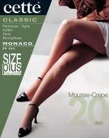 Cette Monaco - Klassische glatte Feinstrumpfhose ohne Elastan in Übergrößen Cette Monaco - Klassische glatte Feinstrumpfhose ohne Elastan in Übergrößen