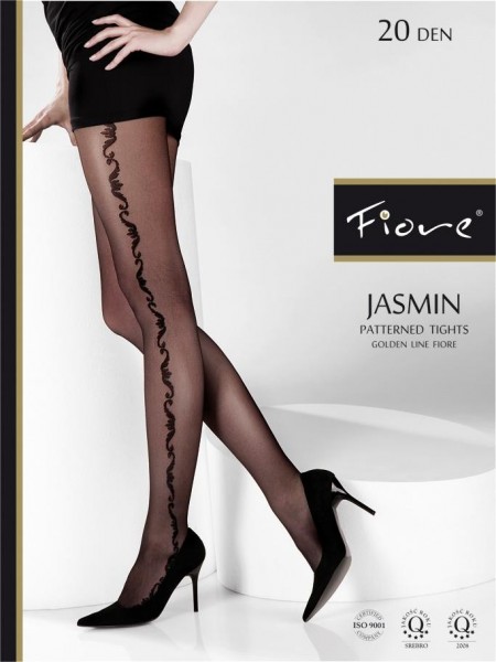 Fiore Feinstrumpfhose mit floralem Muster Jasmin 20 den