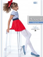 Fiore Blickdichte Maedchenstrumpfhose mit floralem Muster Asia  Fiore Blickdichte Maedchenstrumpfhose mit floralem Muster Asia