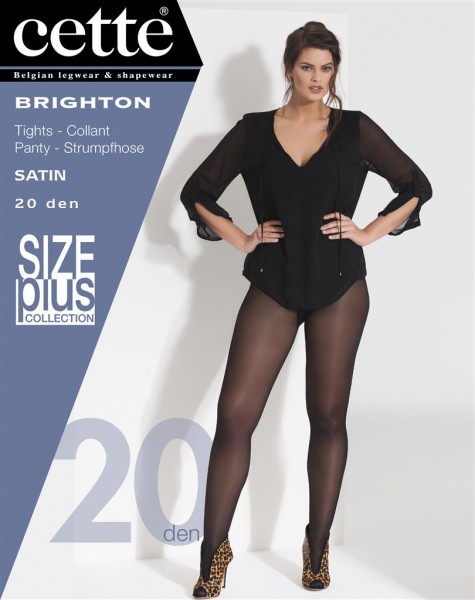 Cette Size Plus Collection - Strumpfhose mit Seidenglanz Brighton