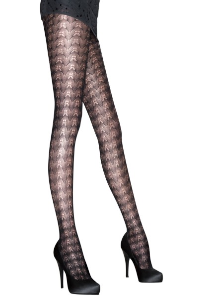 Aristoc - Ajour-Strumpfhose mit angesagtem Zickzack-Muster