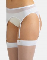 Cette - Feiner Strapsgürtel aus elastischem und weichem Stoff Cette - Feiner Strapsgürtel aus elastischem und weichem Stoff