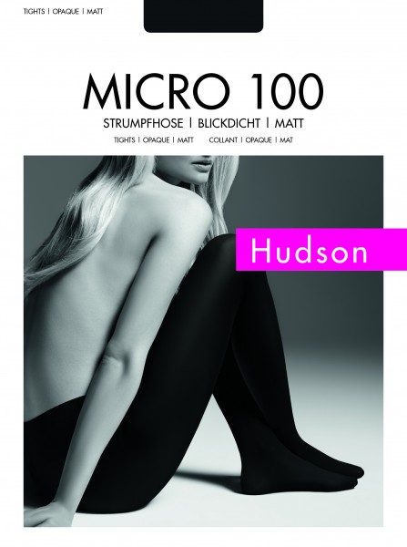Hudson Micro 100 - Blickdichte, matte Strumpfhose