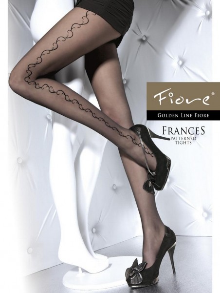Fiore Dezent gemusterte Feinstrumpfhosen Frances 20 DEN