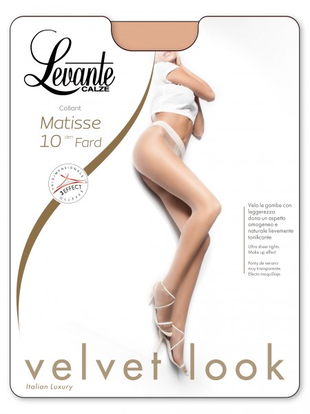 Levante Glatte Feinstrumpfhose mit Make-up-Effekt Matisse, 10 DEN