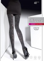 Fiore Elegante Strumpfhose mit blumigem Muster Drew Fiore Elegante Strumpfhose mit blumigem Muster Drew